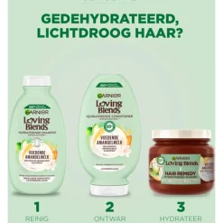 Garnier 6x Loving Blends Voedende Amandelmelk Conditioner 250 ml