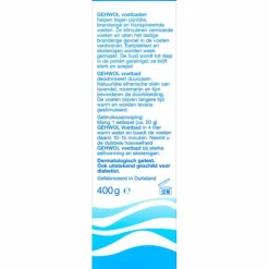 Gehwol 2x Voetbad 400 gr
