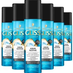 Gliss 6x Aqua Revive Anti-Klit Spray 200 ml