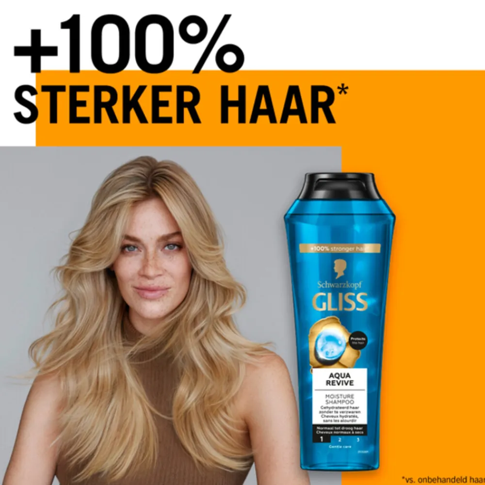Gliss 6x Aqua Revive Shampoo 250 ml