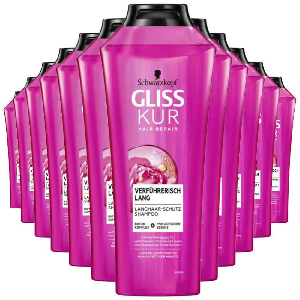 Gliss 12x Shampoo Long&Sublime 400 ml