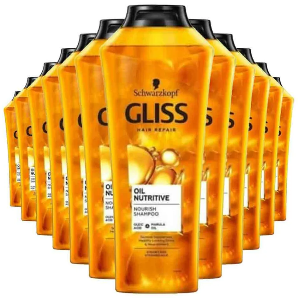 Gliss 12x Shampoo Oil Nutritive 400 ml