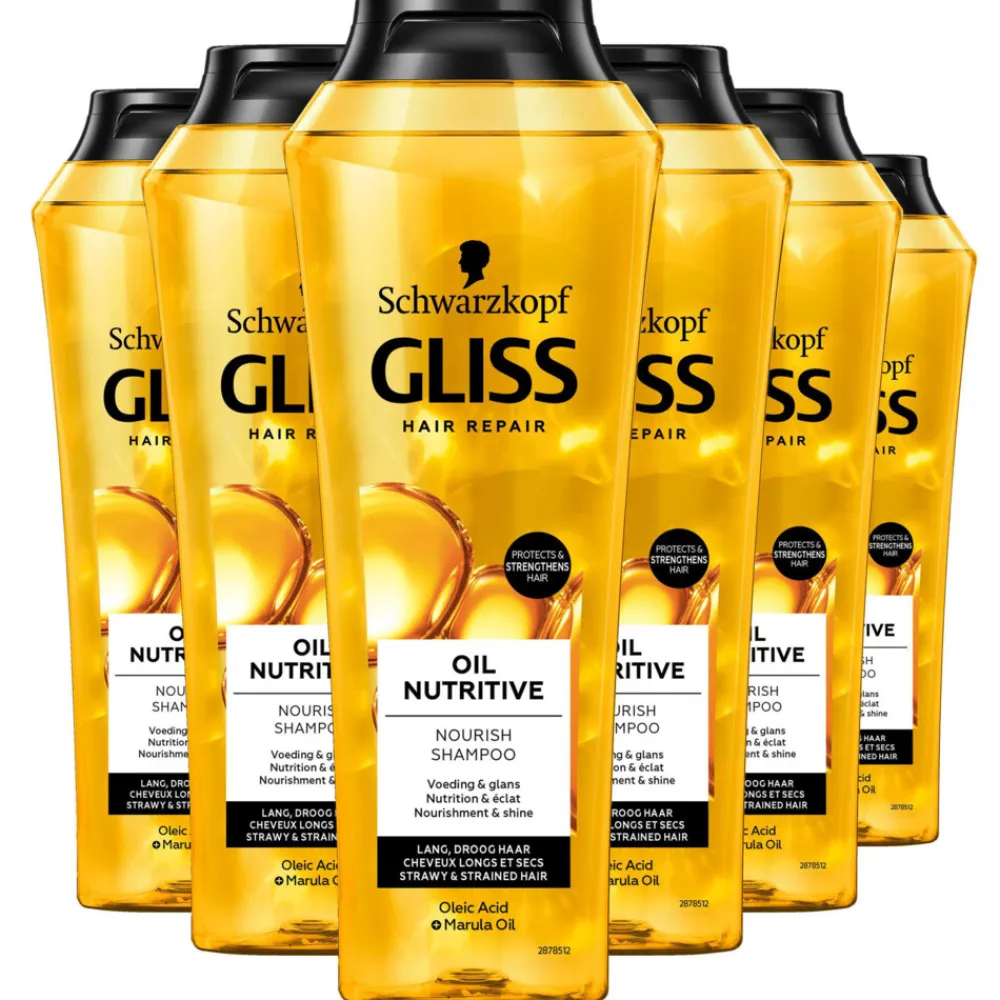 Gliss 6x Shampoo Oil Nutritive 250 ml