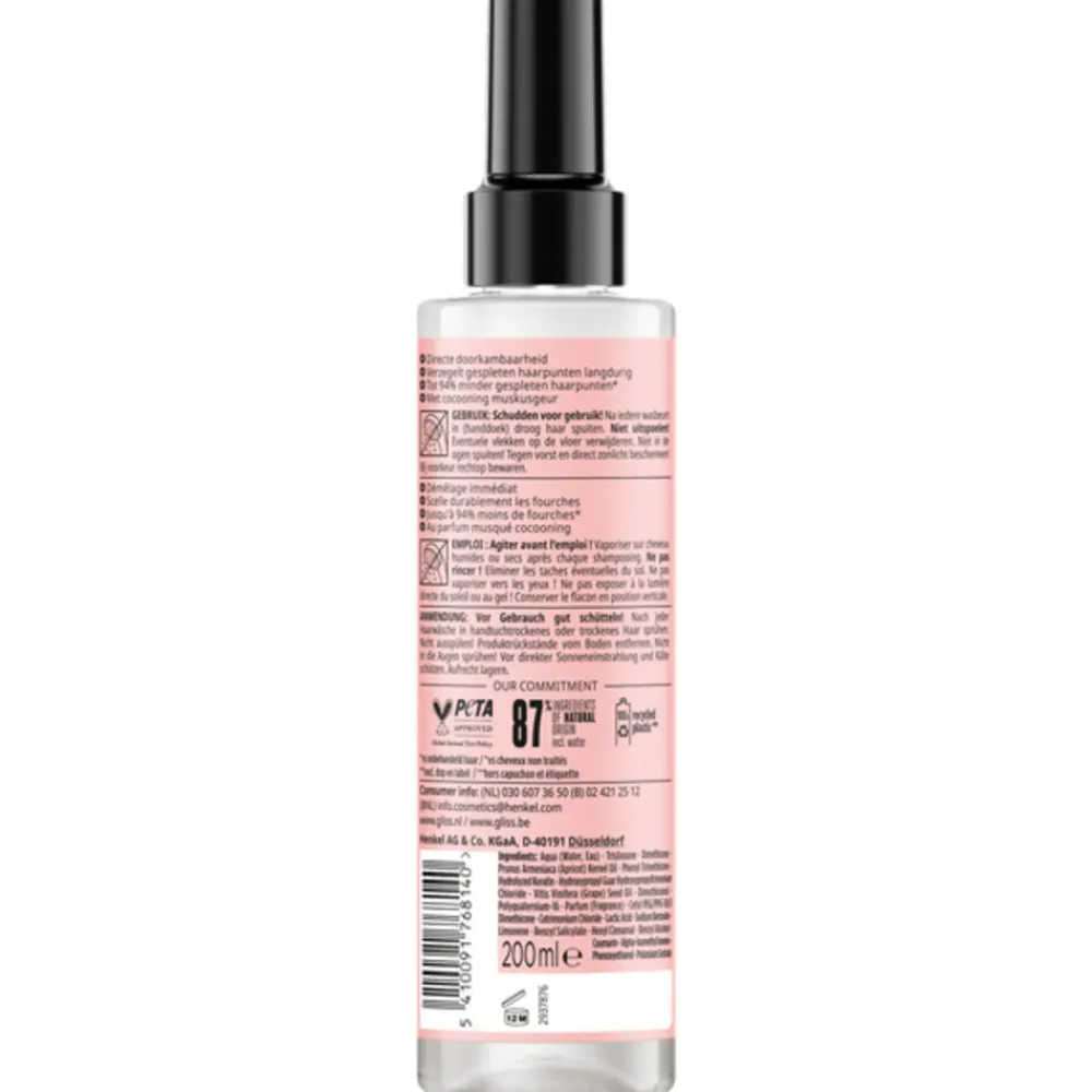 Gliss 6x Split End Anti Klit Spray 200 ml