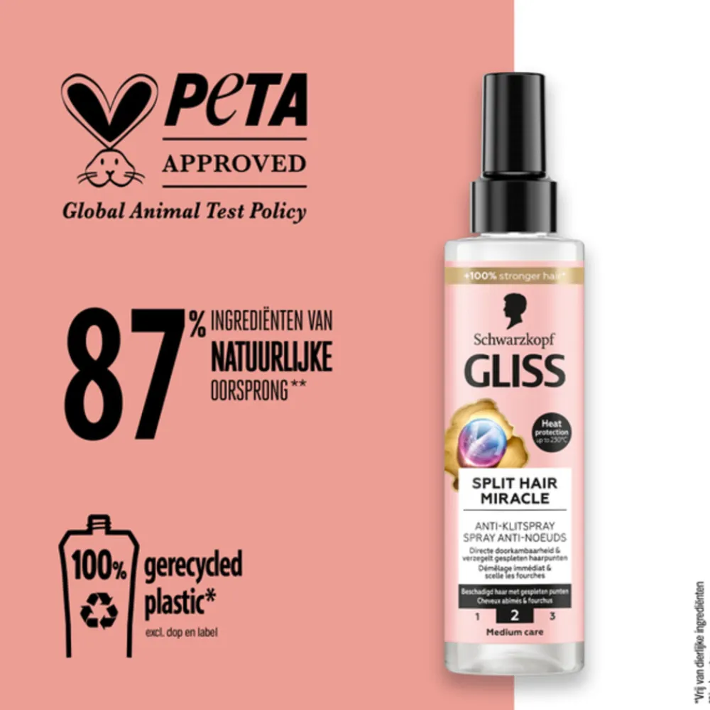 Gliss 6x Split End Anti Klit Spray 200 ml