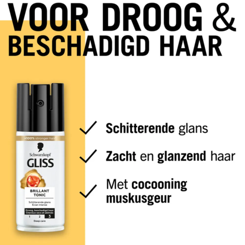Gliss 6x Total Repair Brillant Tonic 100 ml