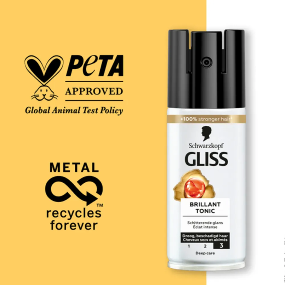 Gliss 6x Total Repair Brillant Tonic 100 ml