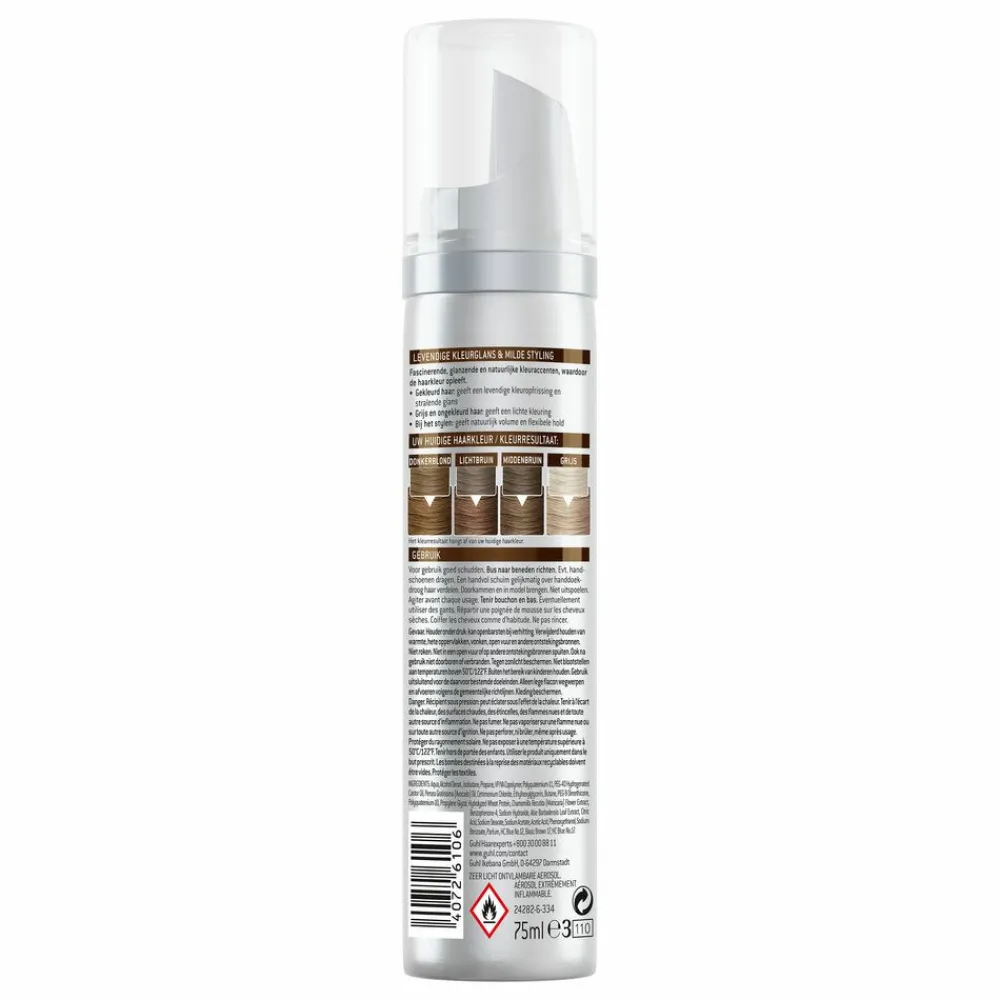 Guhl 3x Color Forming Mousse Middenbruin 40 75 ml