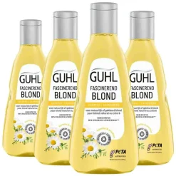 Guhl 4x Shampoo Fascinerend Blond 250 ml