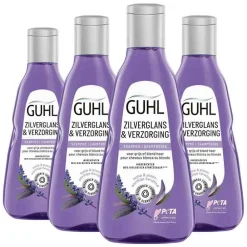 Guhl 4x Zilverglans & Verzorging Shampoo 250 ml