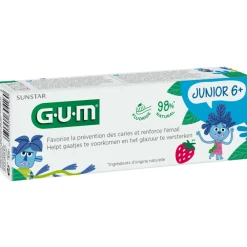 GUM 4x Tandpasta Junior 6+ 50 ml