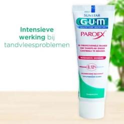 GUM 4x Tandpasta Paroex 75 ml
