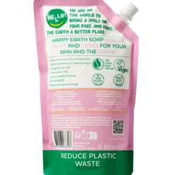Happy Earth 6x Handzeep Navulling Lavender Ylang 100% Natuurlijk 600 ml