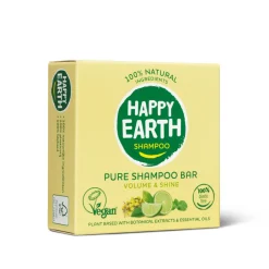 Happy Earth 6x 100% Natuurlijke Shampoo Bar Volume & Shine 70 gr
