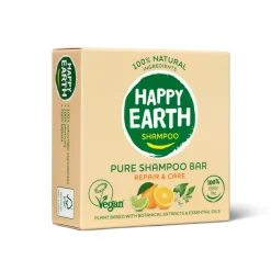 Happy Earth 6x 100% Natuurlijke Shampoo Bar Repair & Care 70 gr