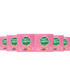Happy Earth 6x 100% Natuurlijke Shower Bar Lavender Ylang 90 gr