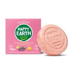 Happy Earth 6x 100% Natuurlijke Shower Bar Lavender Ylang 90 gr