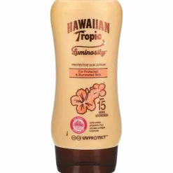 Hawaiian Tropic 6x Luminosity Zonnebrand Lotion Medium SPF15 180 ml