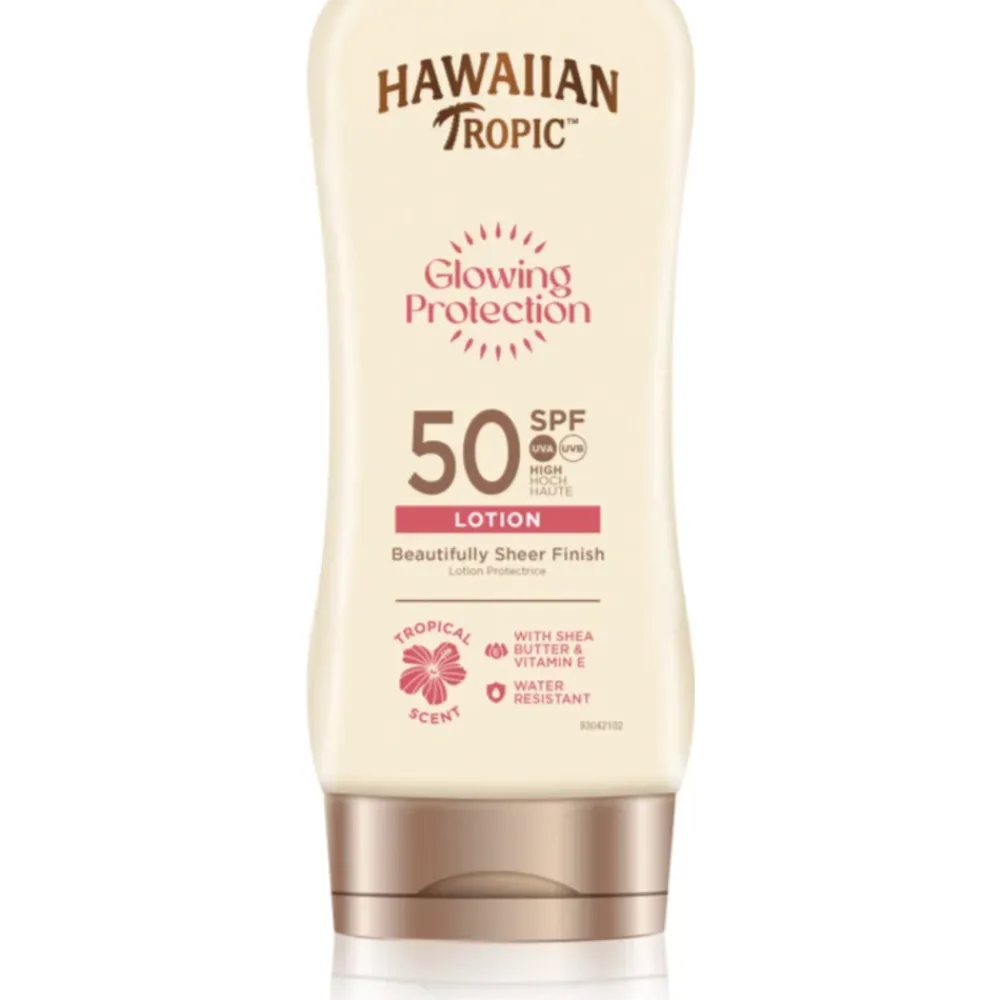 Hawaiian Tropic 6x Zonnebrand Lotion Glowing Protection SPF 50 180 ml