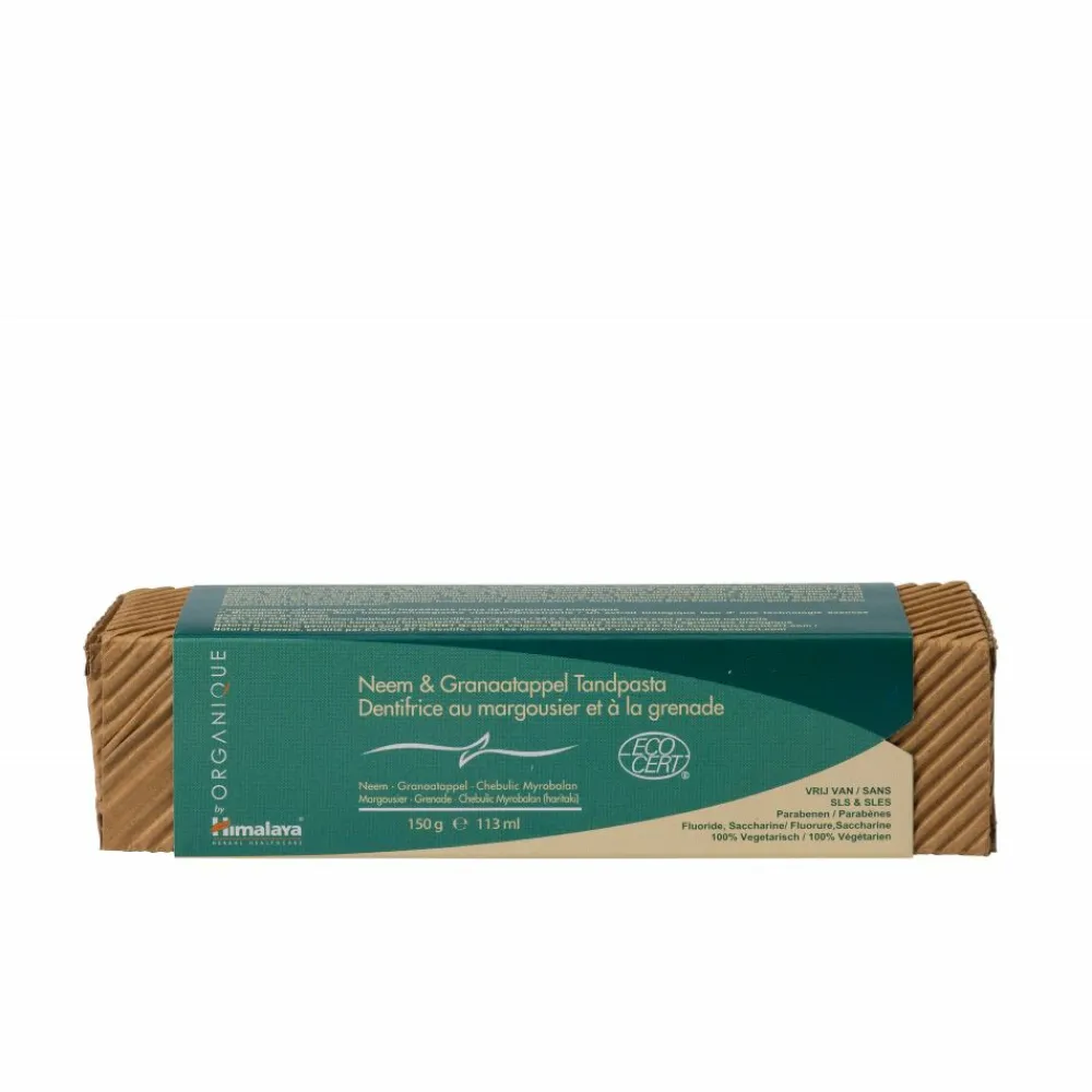 Himalaya Herbals 3x Kruidentandpasta Organique Neem & Granaatappel 150 gr