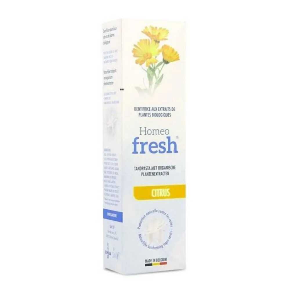 Homeofresh 3x Tandpasta Citrus 75 ml