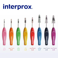 Interprox 6x Ragers Mini Conical Rood PHD 1.2 6 stuks