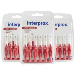 Interprox 3x Ragers Mini Conical Rood PHD 1.2 6 stuks