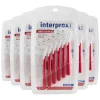 Interprox 6x Ragers Plus Mini Conical Rood PHD 1.2 6 stuks