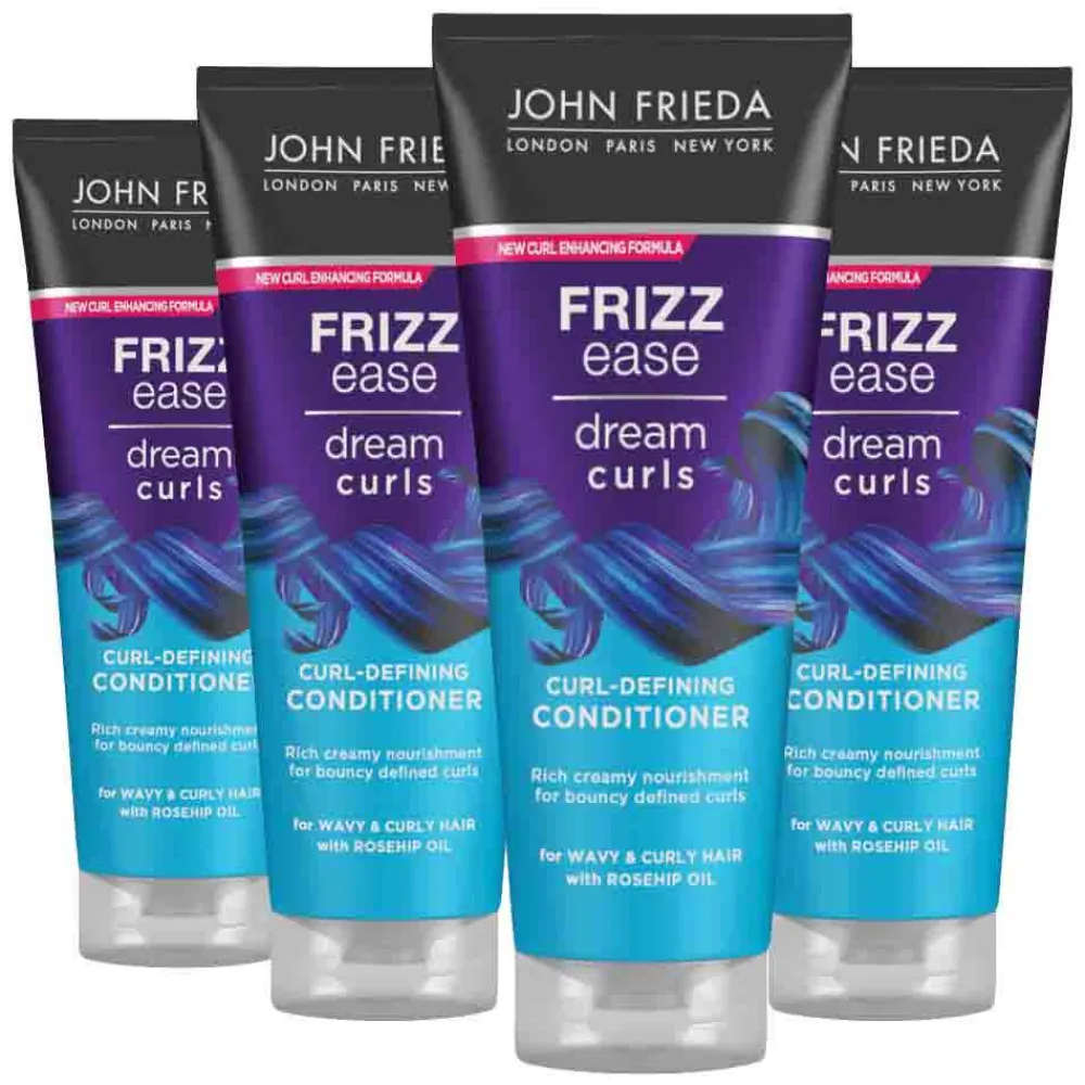 John Frieda 4x Frizz Ease Dream Curls Conditioner 250 ml
