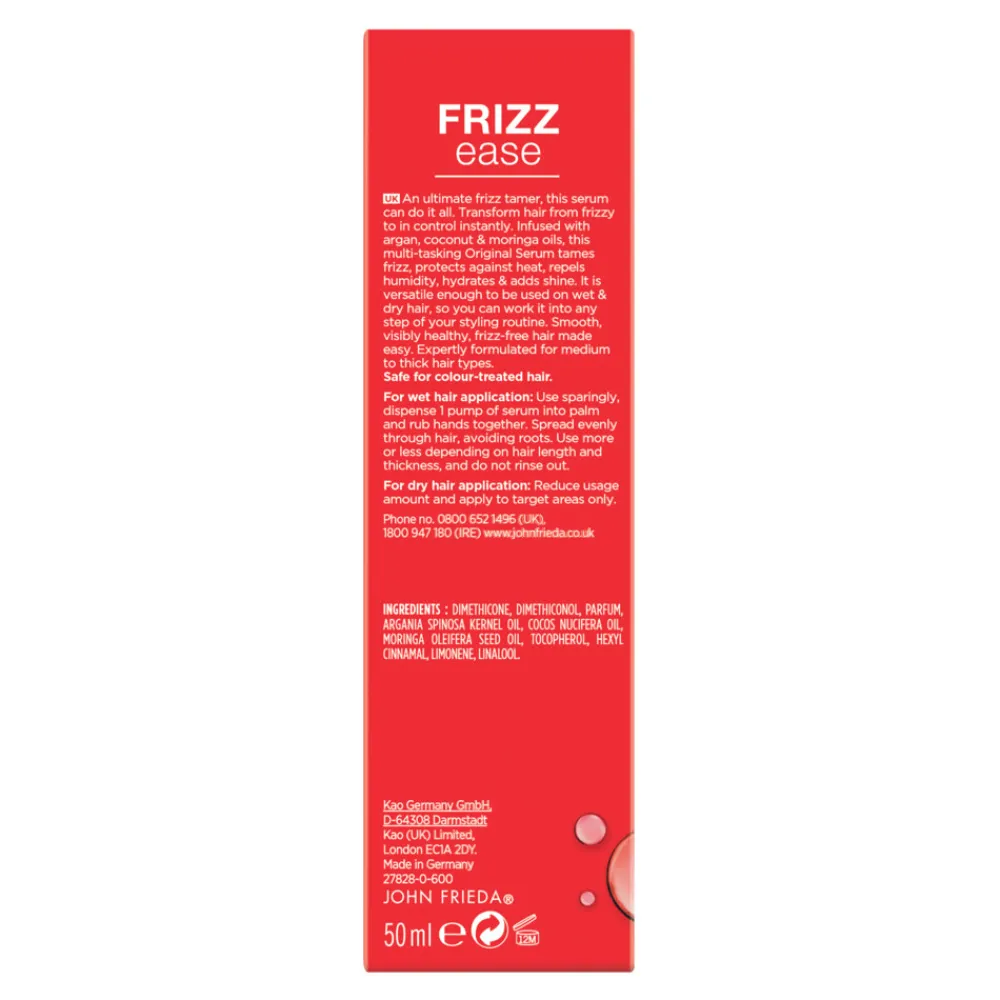John Frieda 4x Frizz Ease Original Serum 50 ml