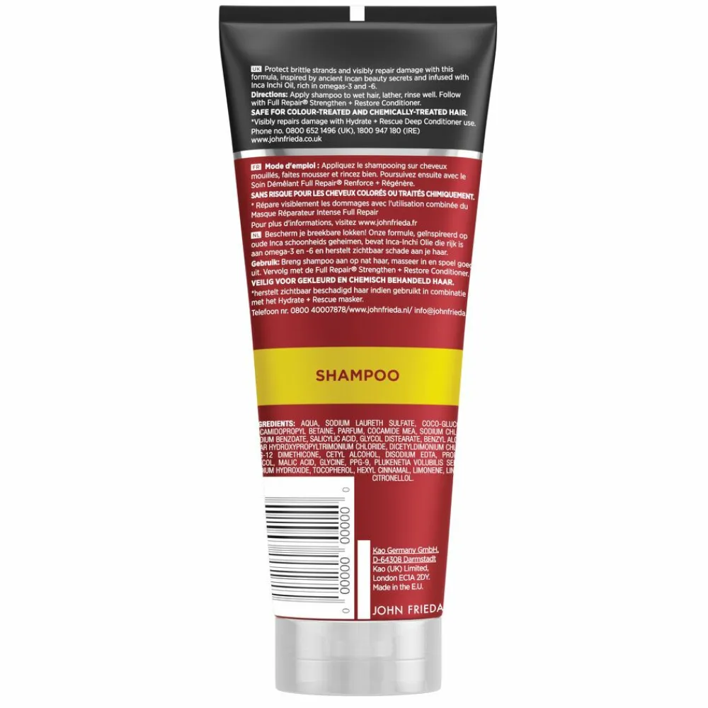 John Frieda 4x Full Repair Full Body Shampoo 250 ml