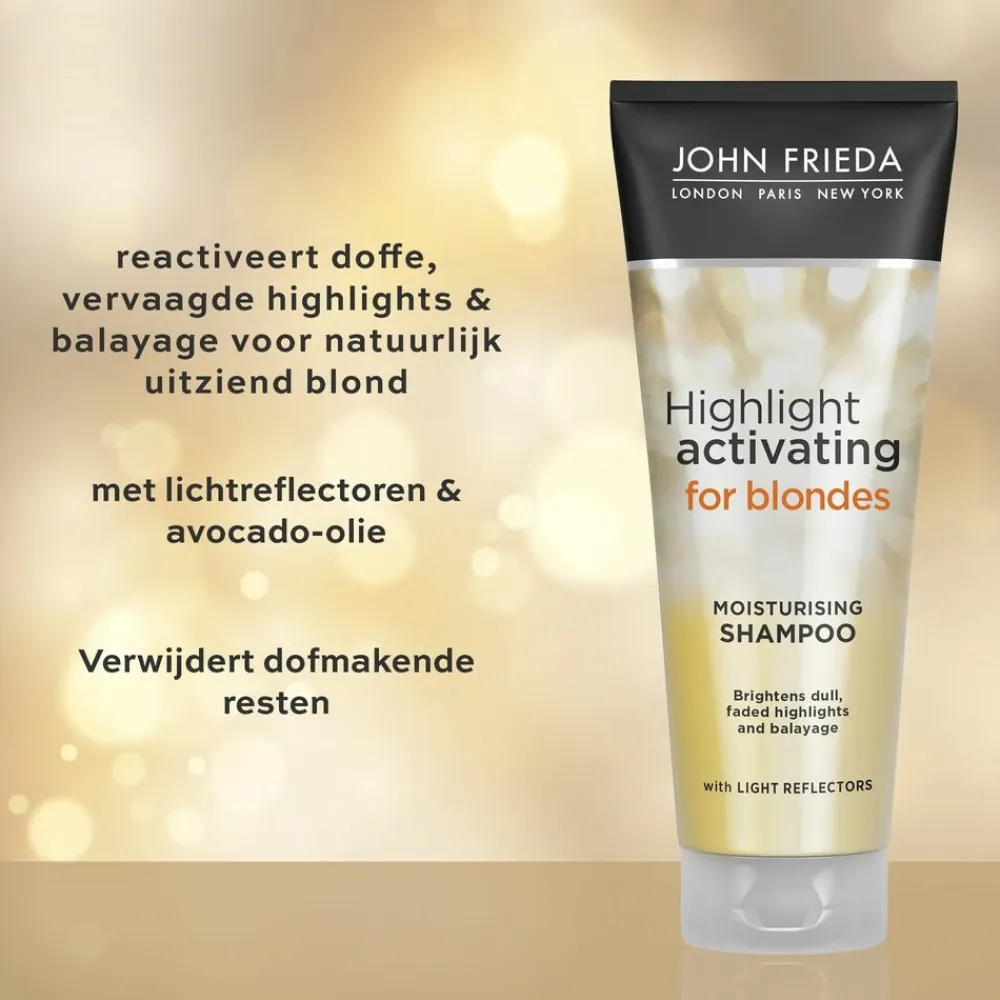 John Frieda 4x Sheer Blonde Highlight Activating Brightening Shampoo 250 ml