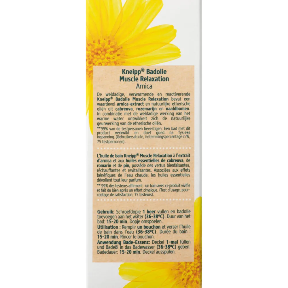 Kneipp 6x Badolie Arnica Active 100 ml