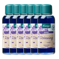 Kneipp 6x Badolie Relaxing Lavendel 100 ml