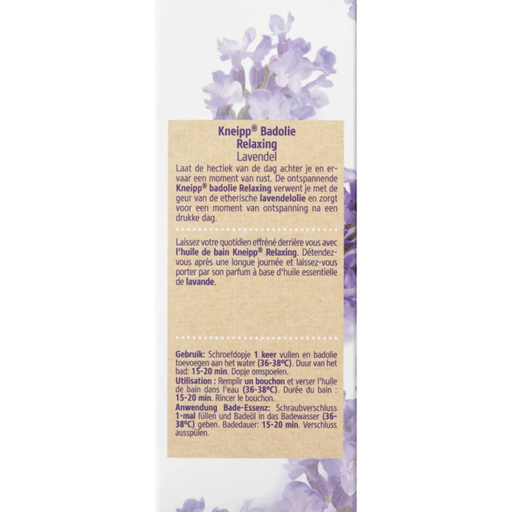 Kneipp 6x Badolie Relaxing Lavendel 100 ml