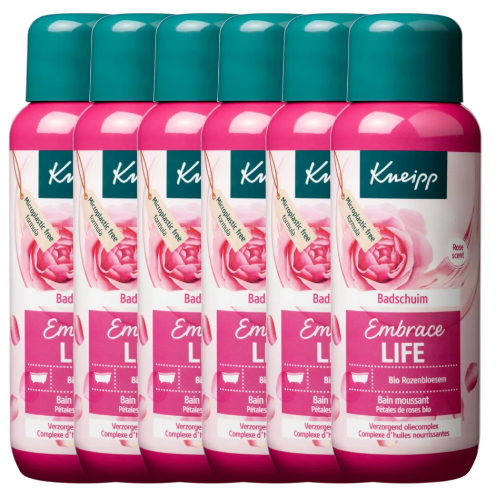 Kneipp 6x Badschuim Embrace Life 400 ml