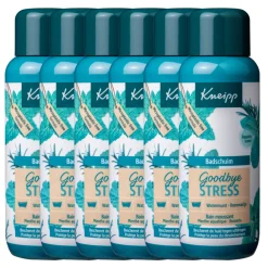 Kneipp 6x Badschuim Goodbye Stress 400 ml