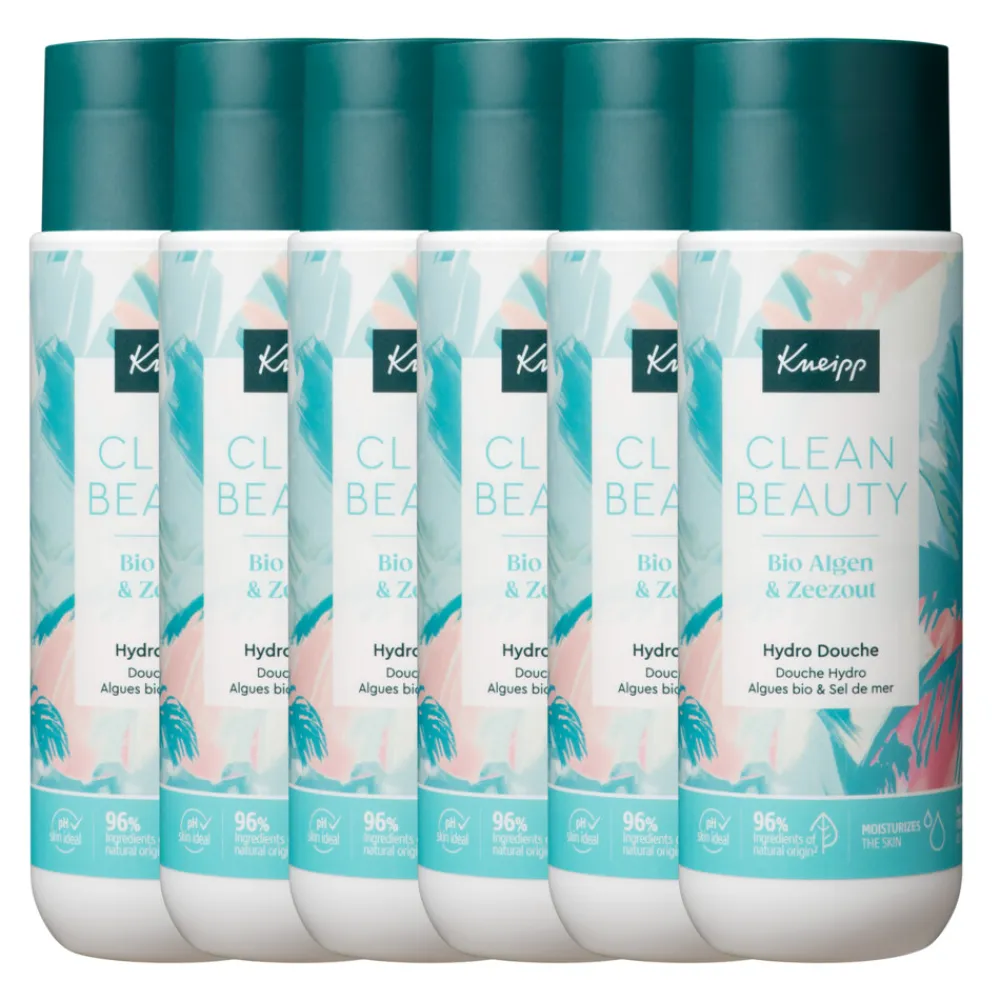 Kneipp 6x Clean Beauty Douchegel Algen Zeezout 200 ml