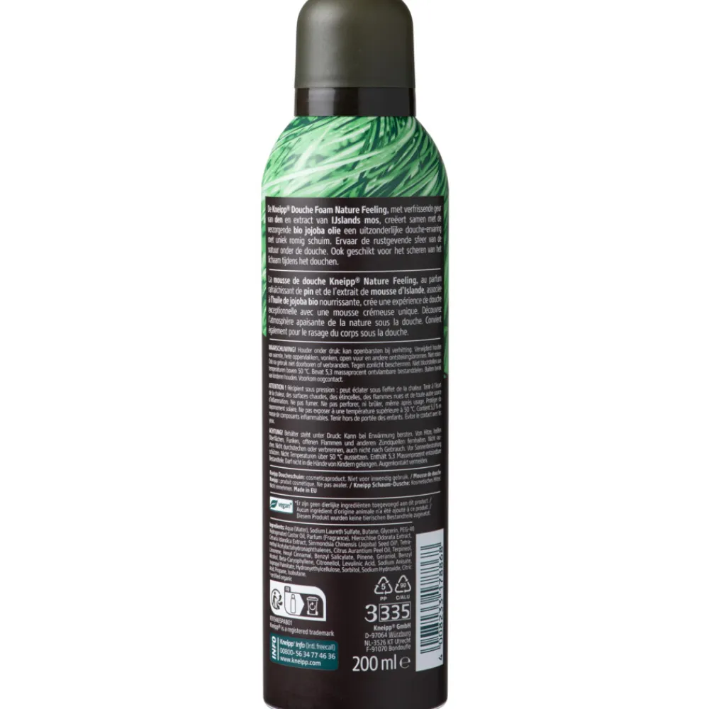 Kneipp 6x Douche Foam Men Nature Feeling 200 ml