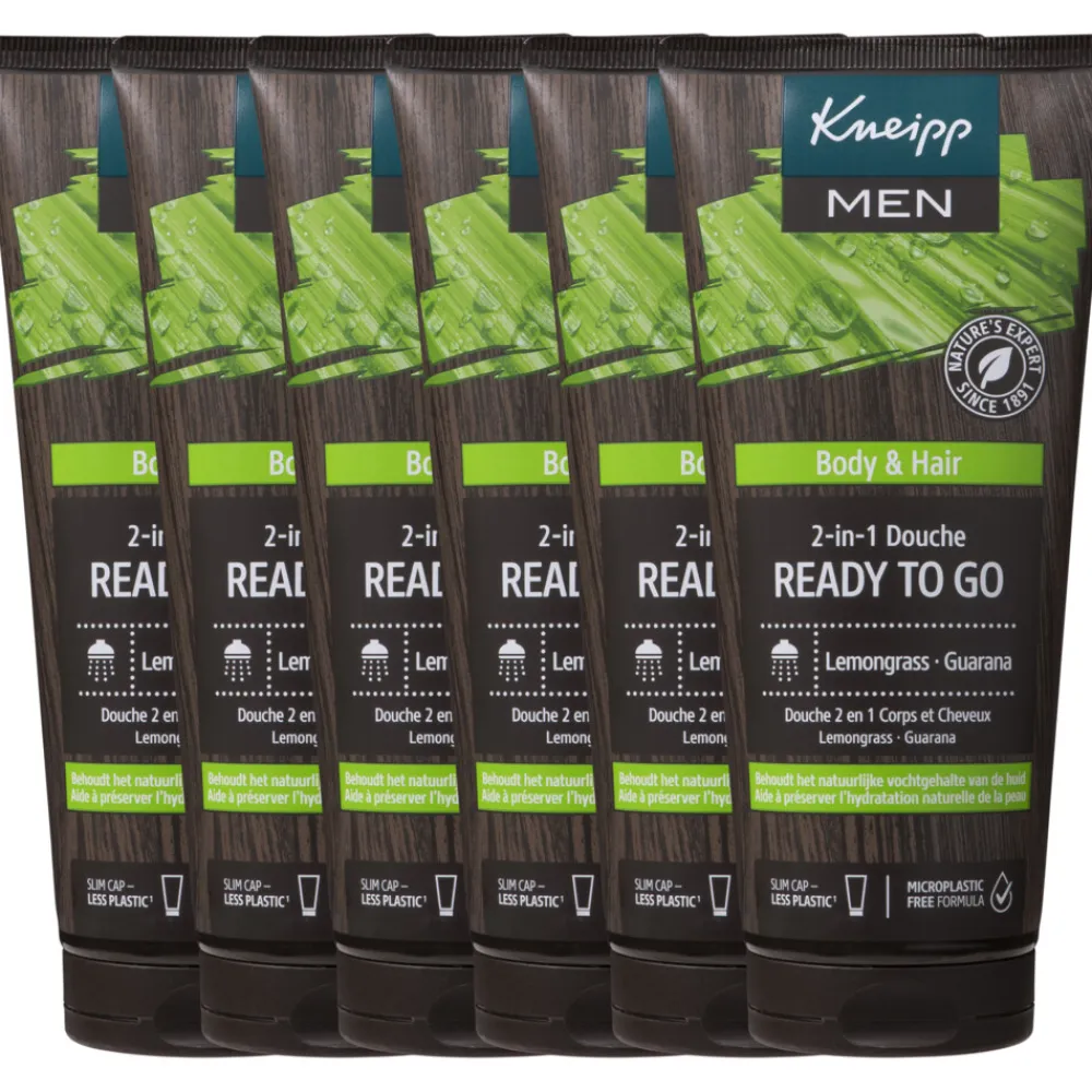 Kneipp 6x Douche Men 2-in-1 Ready to Go 200 ml