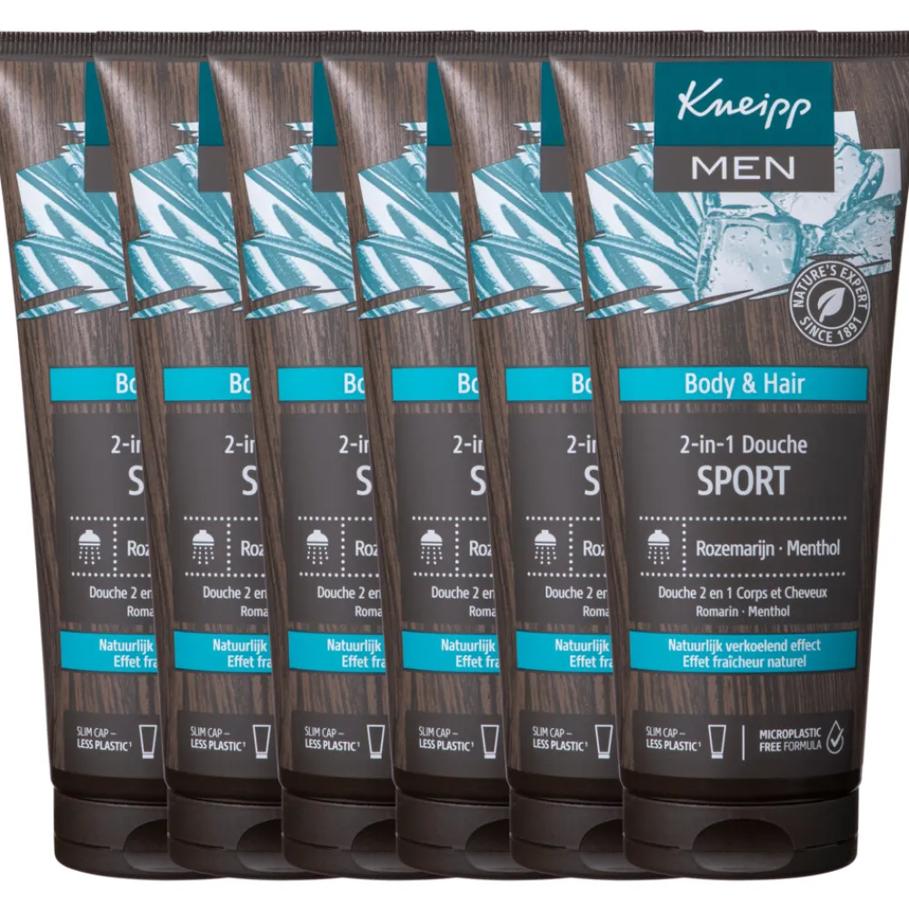 Kneipp 6x Douche Men 2-in-1 Sport 200 ml