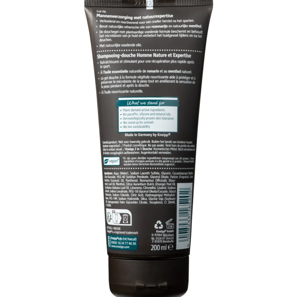 Kneipp 6x Douche Men 2-in-1 Sport 200 ml
