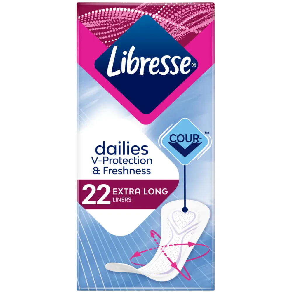 Libresse 10x Inlegkruisjes Extra Long 22 stuks