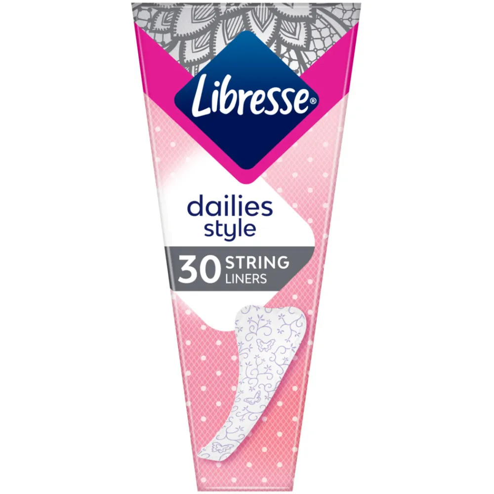 Libresse 12x Inlegkruisjes String 30 stuks