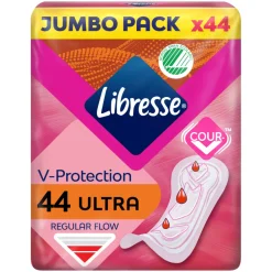 Libresse 8x Ultra Regular Maandverband Jumbo Pack 44 stuks