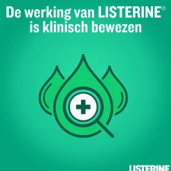 Listerine 3x Mondwater Clean & Fresh zonder Alcohol 500 ml