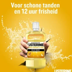 Listerine 3x Mondwater Fresh Ginger & Lime 500 ml