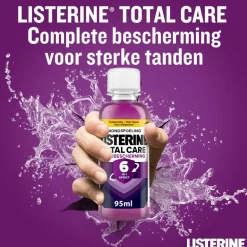 Listerine 3x Mondwater Total Care Reisverpakking 95 ml