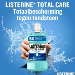 Listerine 3x Total Care Bescherming Tegen Tandsteen 500 ml