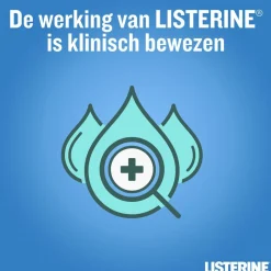 Listerine 3x Total Care Bescherming Tegen Tandsteen 500 ml